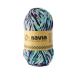 Navia Sock Yarn 521 Blue mottled