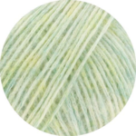 Lana Grossa Puno Due 21 Raw white / light petrol