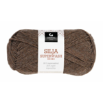 Gjestal Silja Superwash 387 Dark brown heather