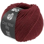 Lana Grossa Cool Wool Big 1700 Wine red melange