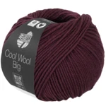 Lana Grossa Cool Wool Big 1044 Black red