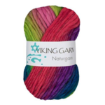 Viking Naturgarn 638 Multi green/pink