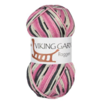 Viking Raggen 763 Multi pink/dark grey