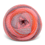 Mayflower Taormina 018 Bright Orange/ Flamingo/ Dusty Blue/ Cornflower