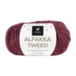 Du Store Alpakka Tweed 116 Deep Red