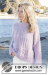 241-9 Fabled Harbour Sweater by DROPS Design