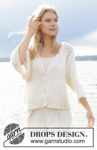 239-11 Morgenbris Cardigan by DROPS Design