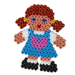 Hama Maxi Pegboard, transparent - Girl 8207