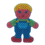 Hama Maxi Pegboard, transparent - Boy 8208