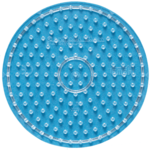 Hama Maxi Pegboard, transparent - Round 8220