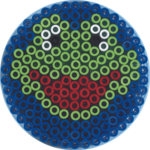 Hama Maxi Pegboard, transparent - Round 8220