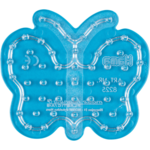 Hama Maxi Pegboard, transparent - Small butterfly 8225