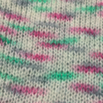 Permin Bella Color 55 Off-white/green/pink