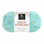Gjestal Multi Popkorn 507 Light Turquoise