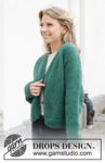 244-8 No Nonsense Cardigan by DROPS Design