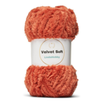 LindeHobby Velvet Soft 20 Terracotta Red