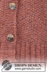 245-21 Copper River Cardigan by DROPS Design