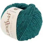 Lana Grossa Landlust Soft Tweed 90 30 Petrol green heathered