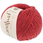 Lana Grossa Landlust Soft Tweed 90 32 Strawberry red heathered
