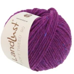 Lana Grossa Landlust Soft Tweed 90 33 Violet heathered