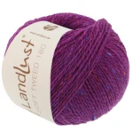 Lana Grossa Landlust Soft Tweed 180 133 Violet heathered
