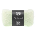 Lana Grossa Setasuri 83 White green