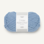 Sandnes Tynn Peer Gynt 6032 Blue Hydrangea