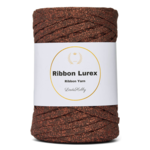 LindeHobby Ribbon Lurex 05 Brown Copper