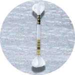 DMC Mouliné Light Effects E5200 Pearlescent White Light