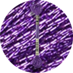 DMC Mouliné Light Effects E3837 Metallic Purple
