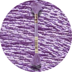 DMC Mouliné Light Effects E155 Metallic Mauve