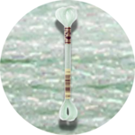 DMC Mouliné Light Effects E966 Pearlescent Soft Green