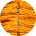 DMC Mouliné Satin Embroidery Thread S741