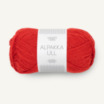 Sandnes Alpakka Ull 4018 Scarlet Red