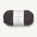 Sandnes Alpakka Ull 3800 Bristol Black