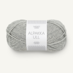 Sandnes Alpakka Ull 1042 Light Heather Grey