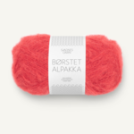Sandnes Børstet Alpakka 4008 Poppy