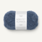 Sandnes Børstet Alpakka 6064 Blueberry