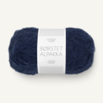 Sandnes Børstet Alpakka 5575 Navy Blue