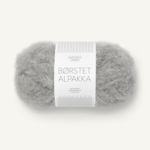 Sandnes Børstet Alpakka 1042 Grey Heather