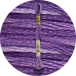 DMC Mouliné Spécial 25 Embroidery Thread, Colour Changing 0052