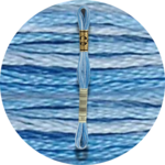 DMC Mouliné Spécial 25 Embroidery Thread, Colour Changing 0093