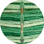 DMC Mouliné Spécial 25 Embroidery Thread, Colour Changing 0125