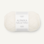 Sandnes Alpakka Følgetråd 1002 White