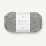 Sandnes Alpakka Følgetråd 1042 Grey Melange