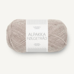 Sandnes Alpakka Følgetråd 2650 Grey Beige Melange