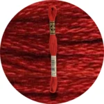 DMC Mouliné Spécial 25, Red/Yellow/Orange Shades 0817