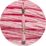 DMC Mouliné Spécial 25, Red/Yellow/Orange Shades 3326