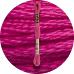 DMC Mouliné Spécial 25, Red/Yellow/Orange Shades 3804