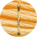 DMC Mouliné Spécial 25, Red/Yellow/Orange Shades 3855